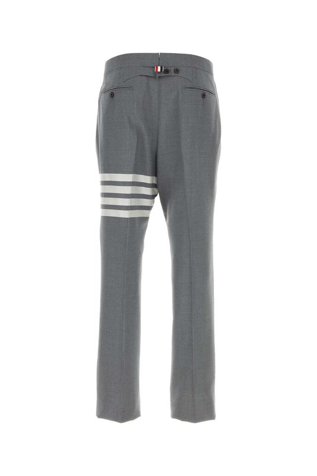 Grey Wool Pant In 035 Product Image