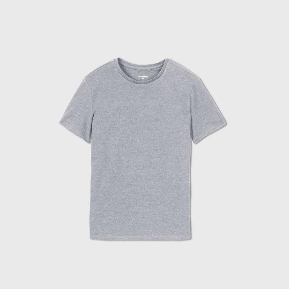 Mens Big & Tall Every Wear Short Sleeve T-Shirt - Goodfellow & Co Gray XXLT Product Image