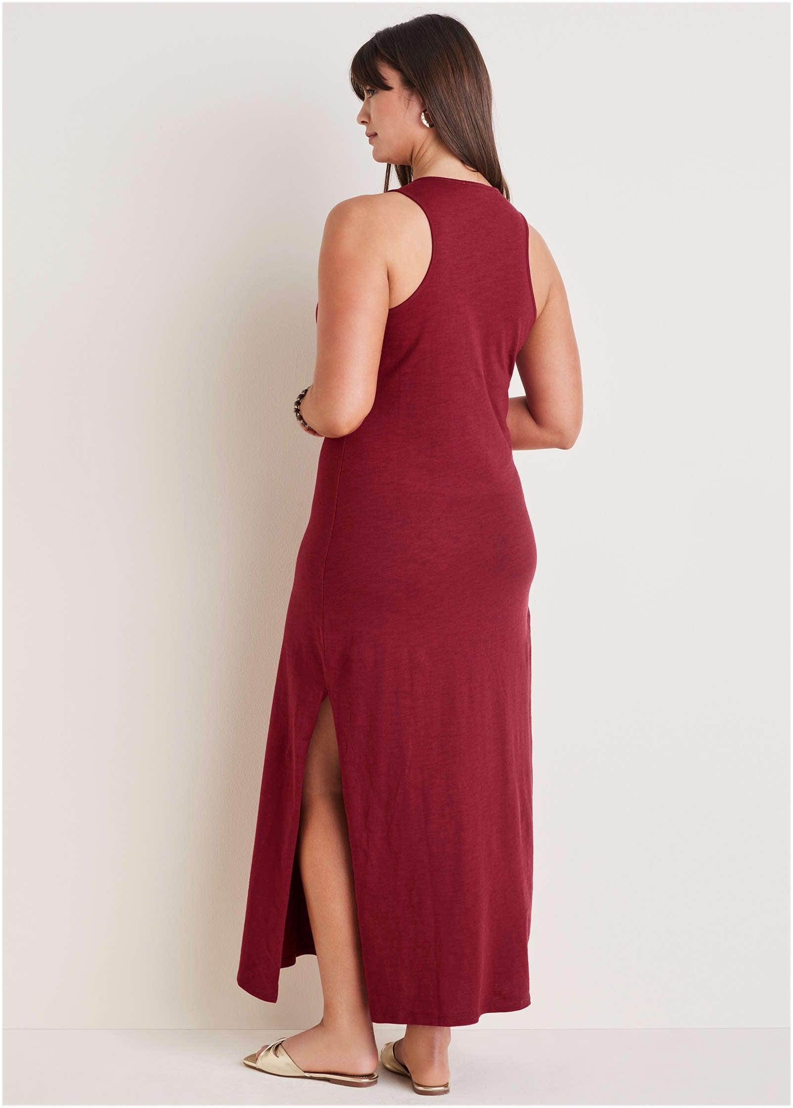 Tank Maxi Dress - Wine product image