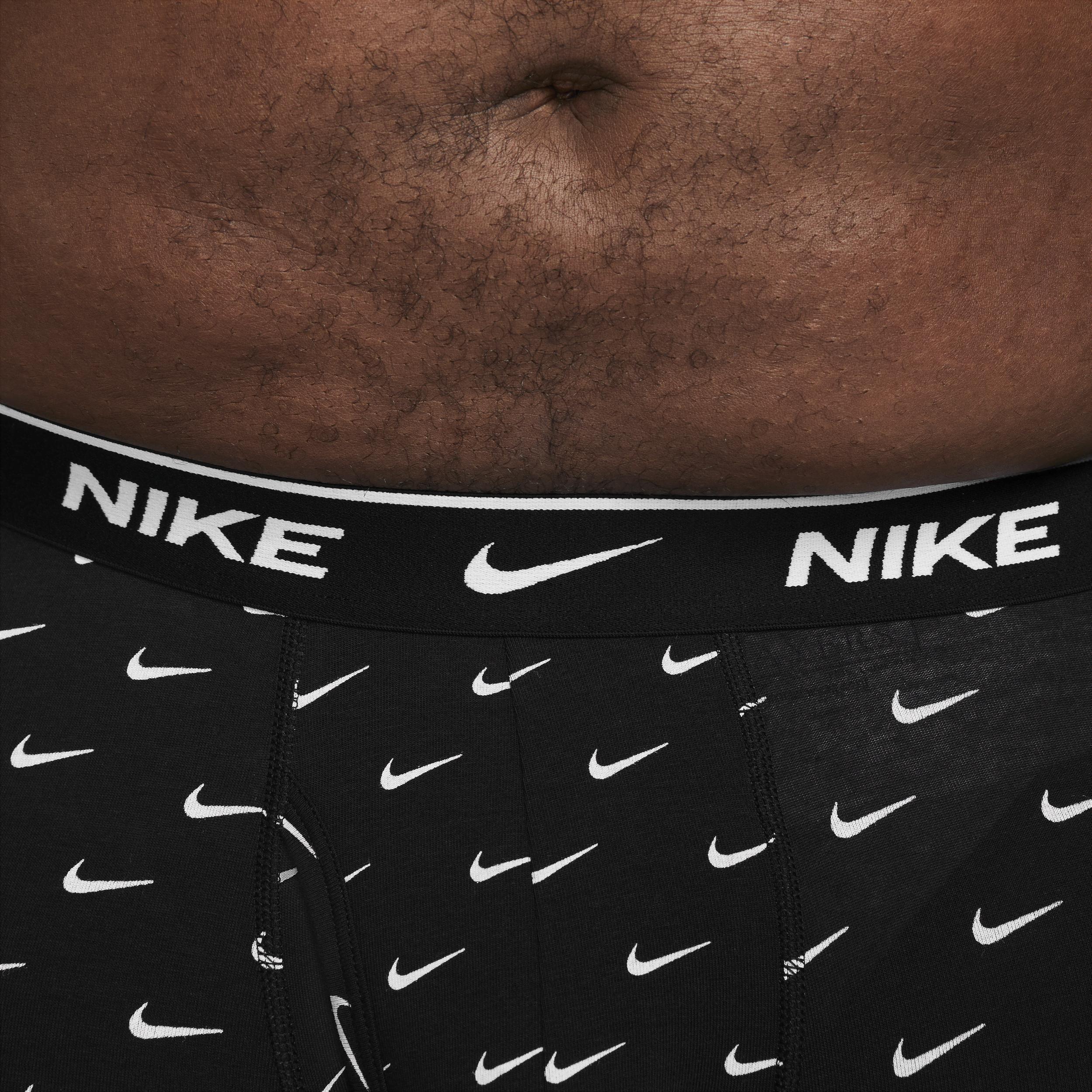 Nike Dri-FIT Essential 3-Pack Stretch Cotton Boxer Briefs Product Image