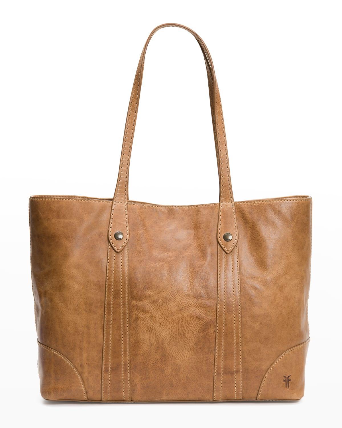 Frye Melissa Washed Leather Shopper Tote Bag Product Image