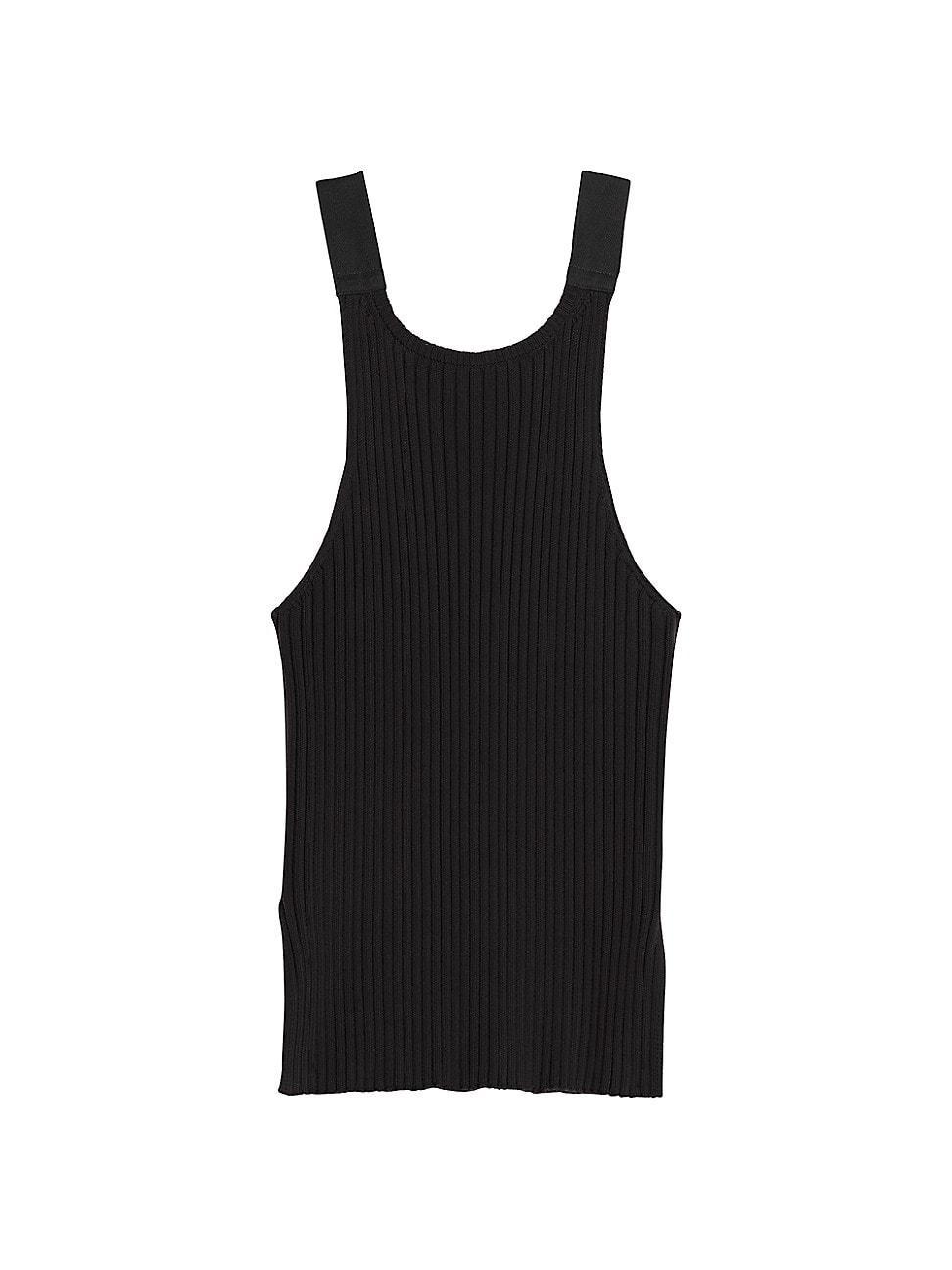 Womens Cotton Rib-Knit Scoopneck Tank product image