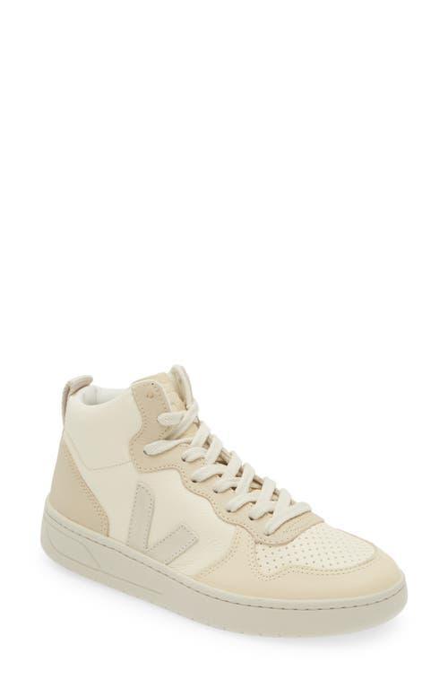 Veja Womens V-15 Mid Top Sneakers Product Image