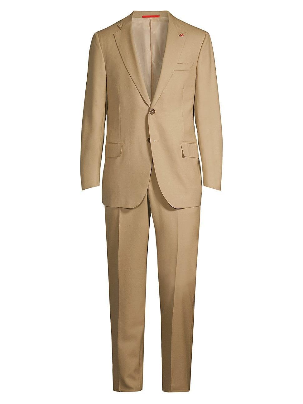 Mens Sanita Wool Single-Breasted Suit Product Image