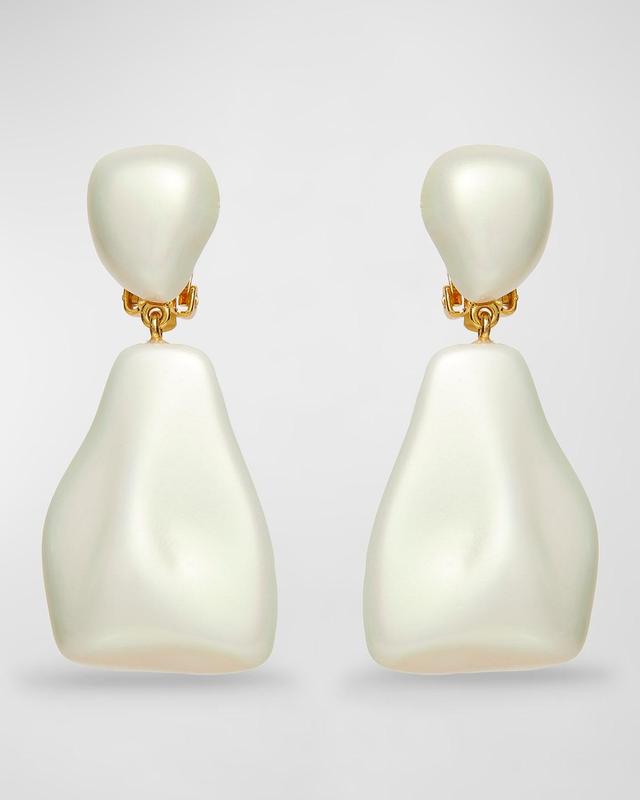 Lele Sadoughi Wilma Drop Earrings in 14K Gold Plated Product Image