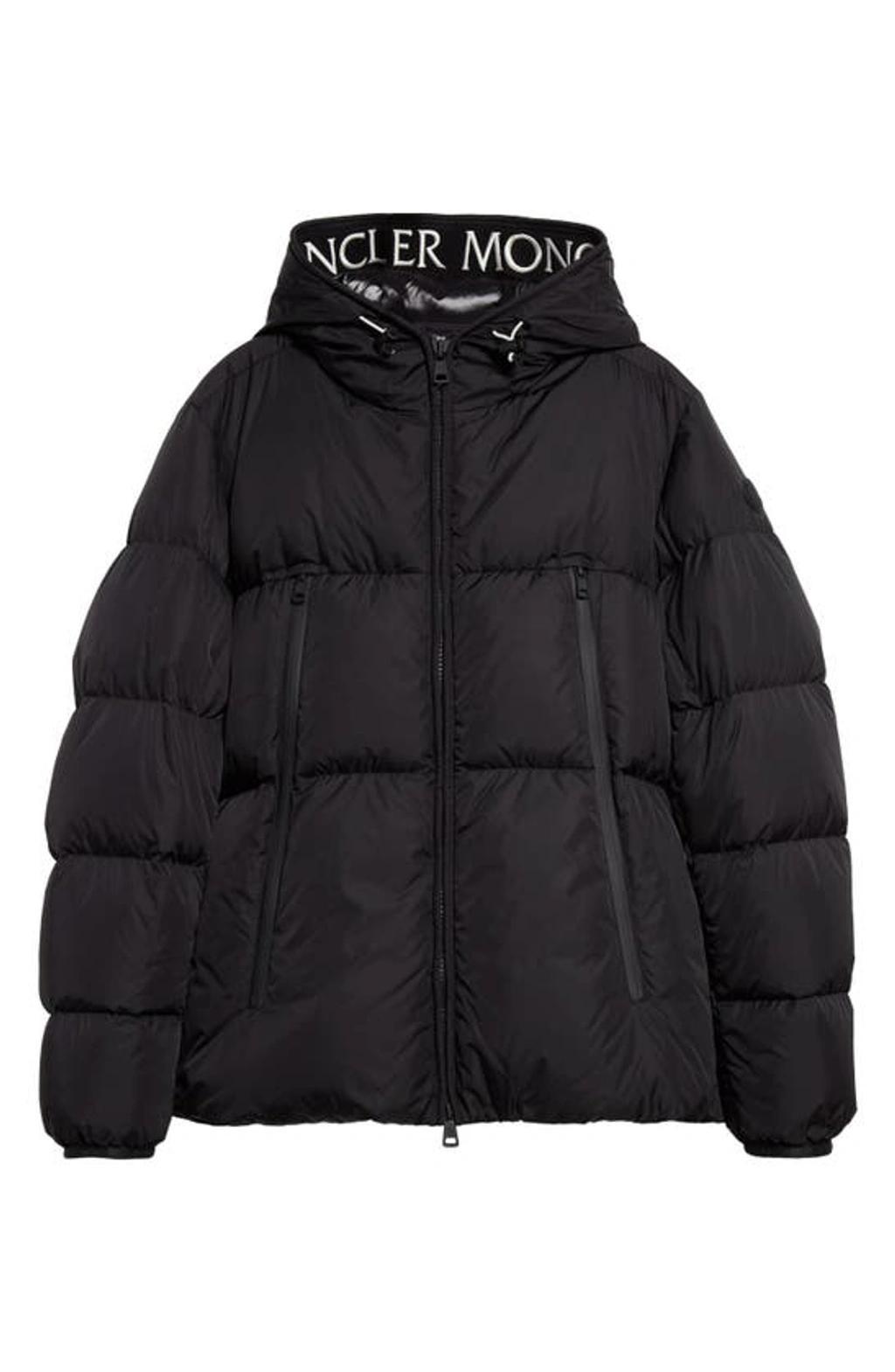 MONCLER Montcla Hooded Padded Jacket In Black Product Image