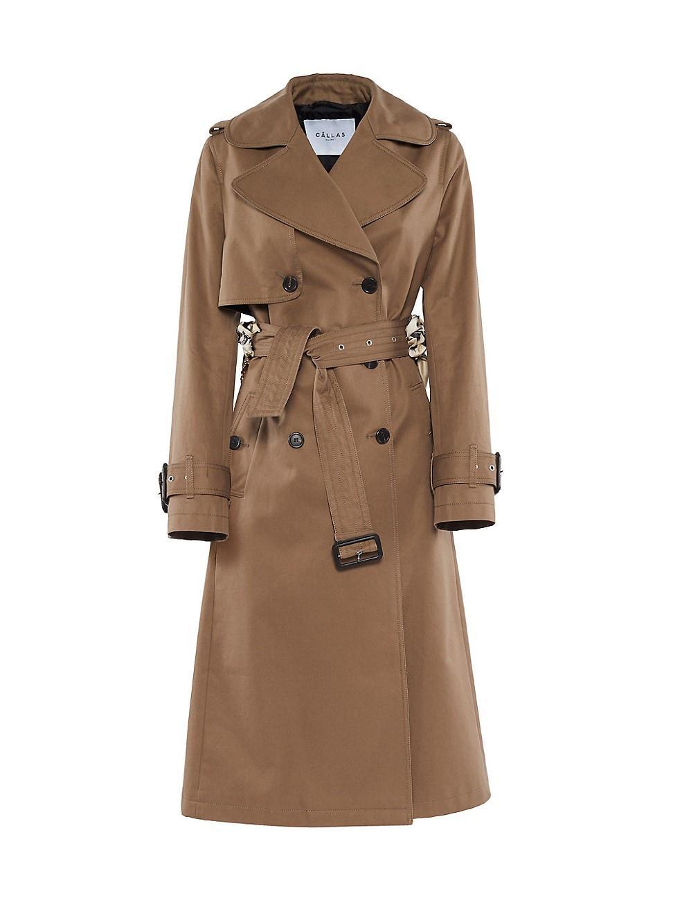 Womens Anna Trench Coat Product Image