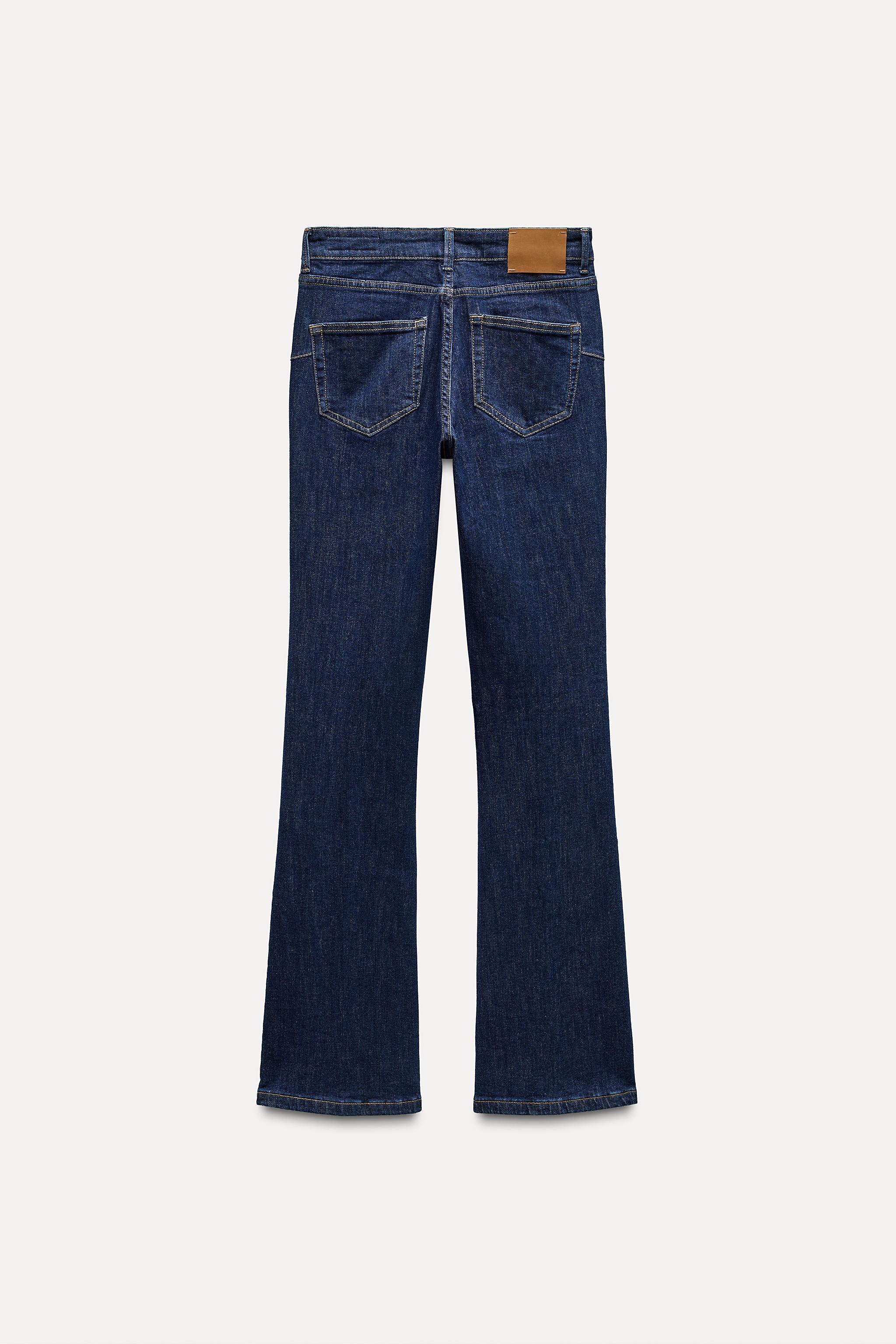 LOW RISE CONTOUR BOOTCUT JEANS ZW COLLECTION Product Image