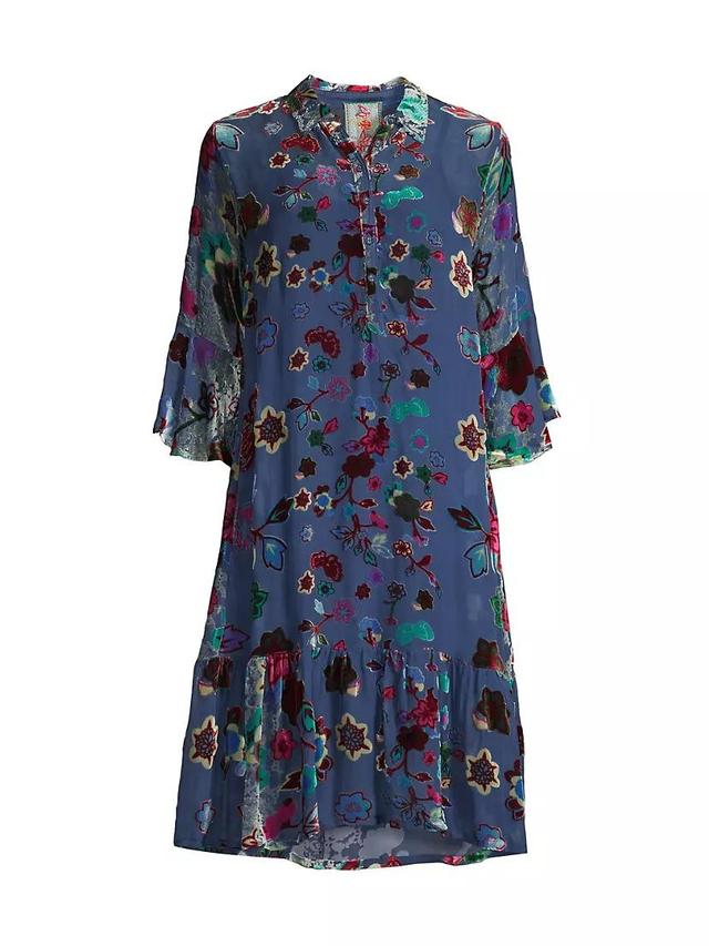 Eleon Flower Burnout Dress Product Image