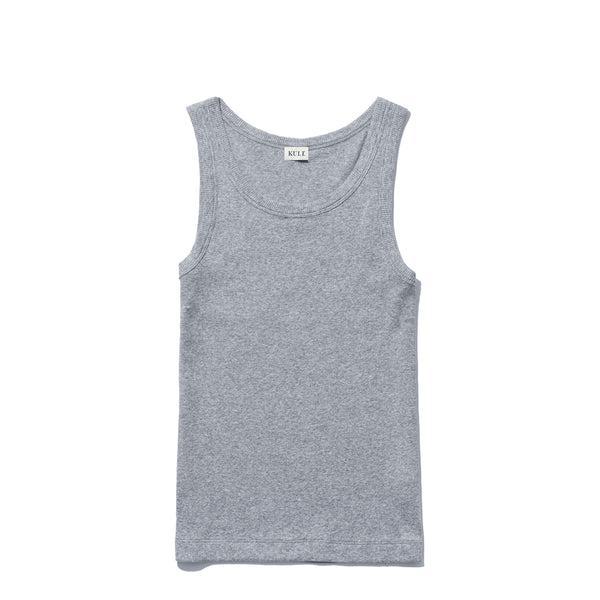 The Ribbed Lenny - Heather Grey Product Image