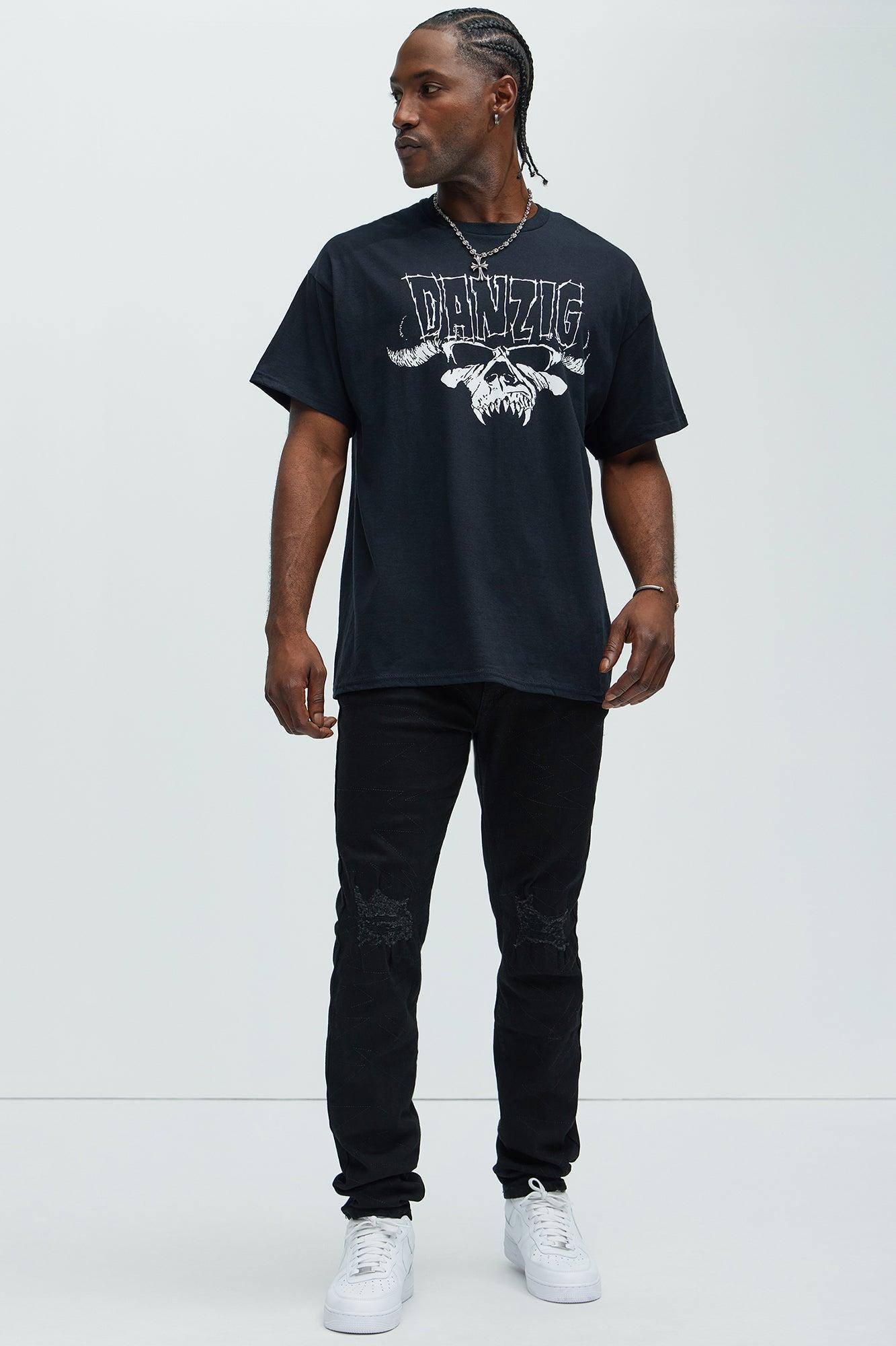 Danzig Oversized Short Sleeve Tee - Black Product Image