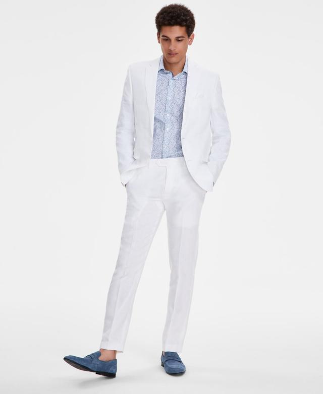 Bar Iii Mens Slim-Fit Linen Suit Jackets, Created for Macys Product Image