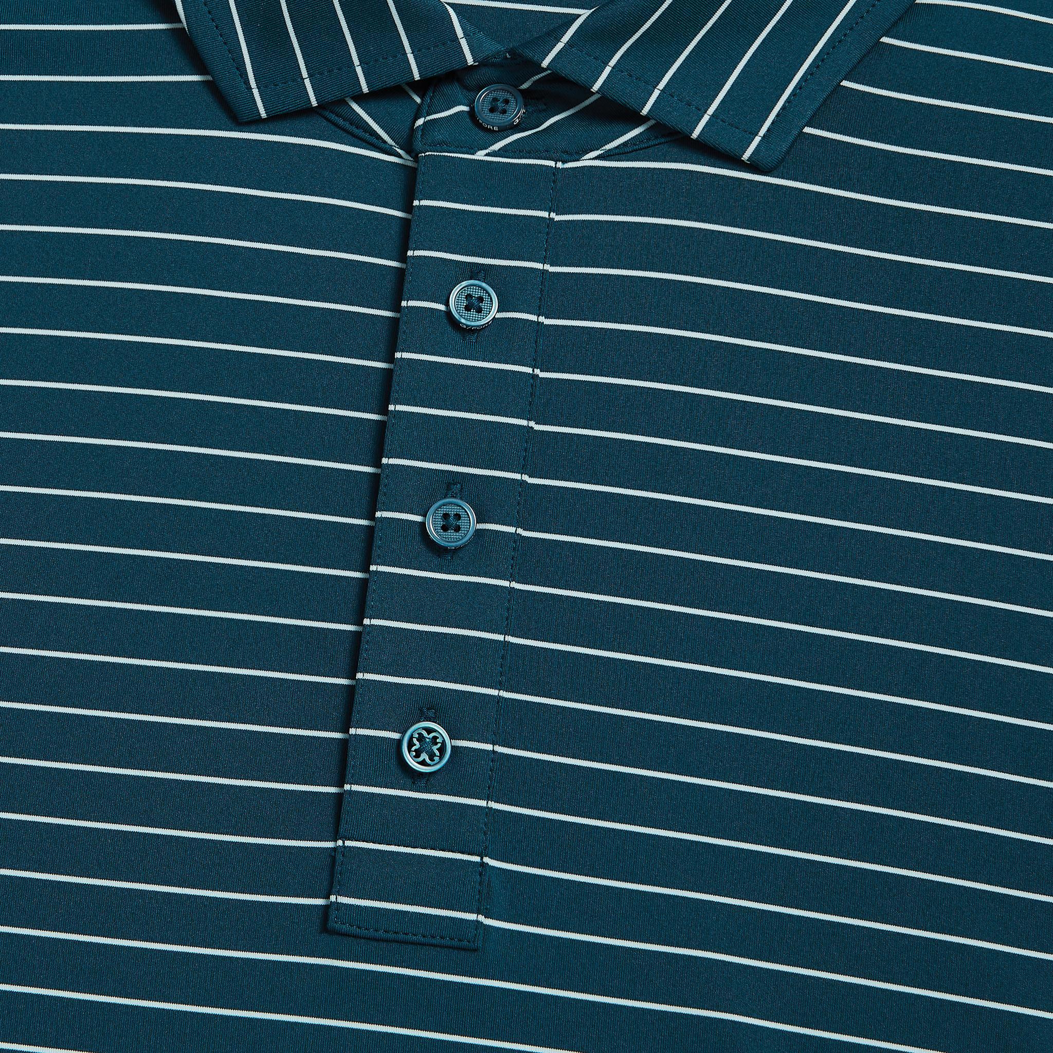 PENCIL STRIPE TECH JERSEY POLO Product Image