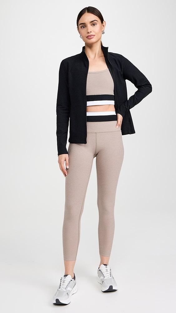 Beyond Yoga Spacedye Horizon Colorblock Midi Leggings | Shopbop Product Image