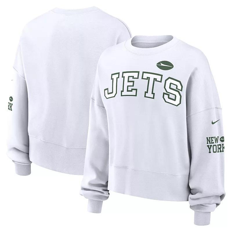 New York Jets Nike Womens NFL Pullover Crew Product Image