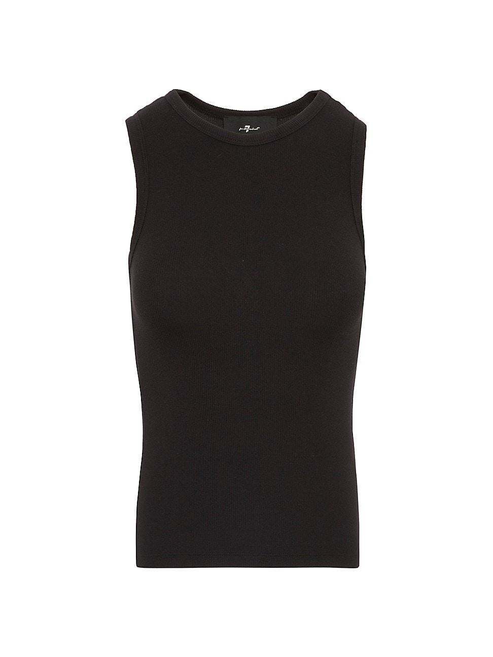 Womens Racer Stretch Knit Tank Product Image