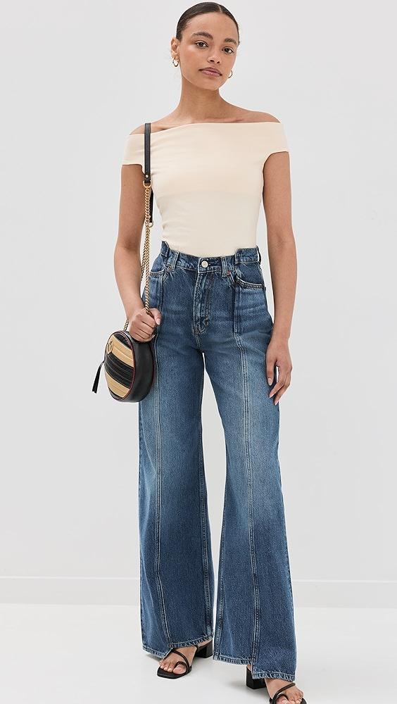 Reformation Cary High Rise Slouchy Wide Leg Jeans | Shopbop Product Image