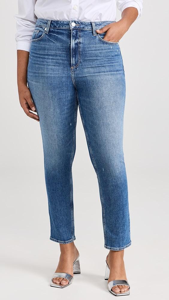 PAIGE High Rise Sarah Slim Jeans | Shopbop Product Image