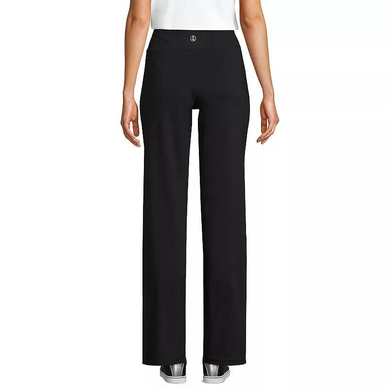 Petite Lands End Active Hi Impact HR Straight Leg Pants, Womens Product Image