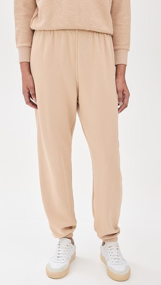 perfectwhitetee French Terry Easy Sweatpants | Shopbop Product Image