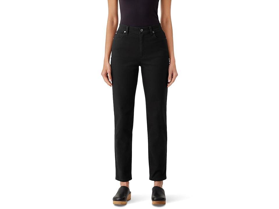 Eileen Fisher High Waisted Slim Full Length Jeans Women's Jeans Product Image