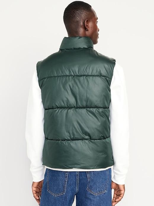 Water-Resistant Puffer Vest Product Image