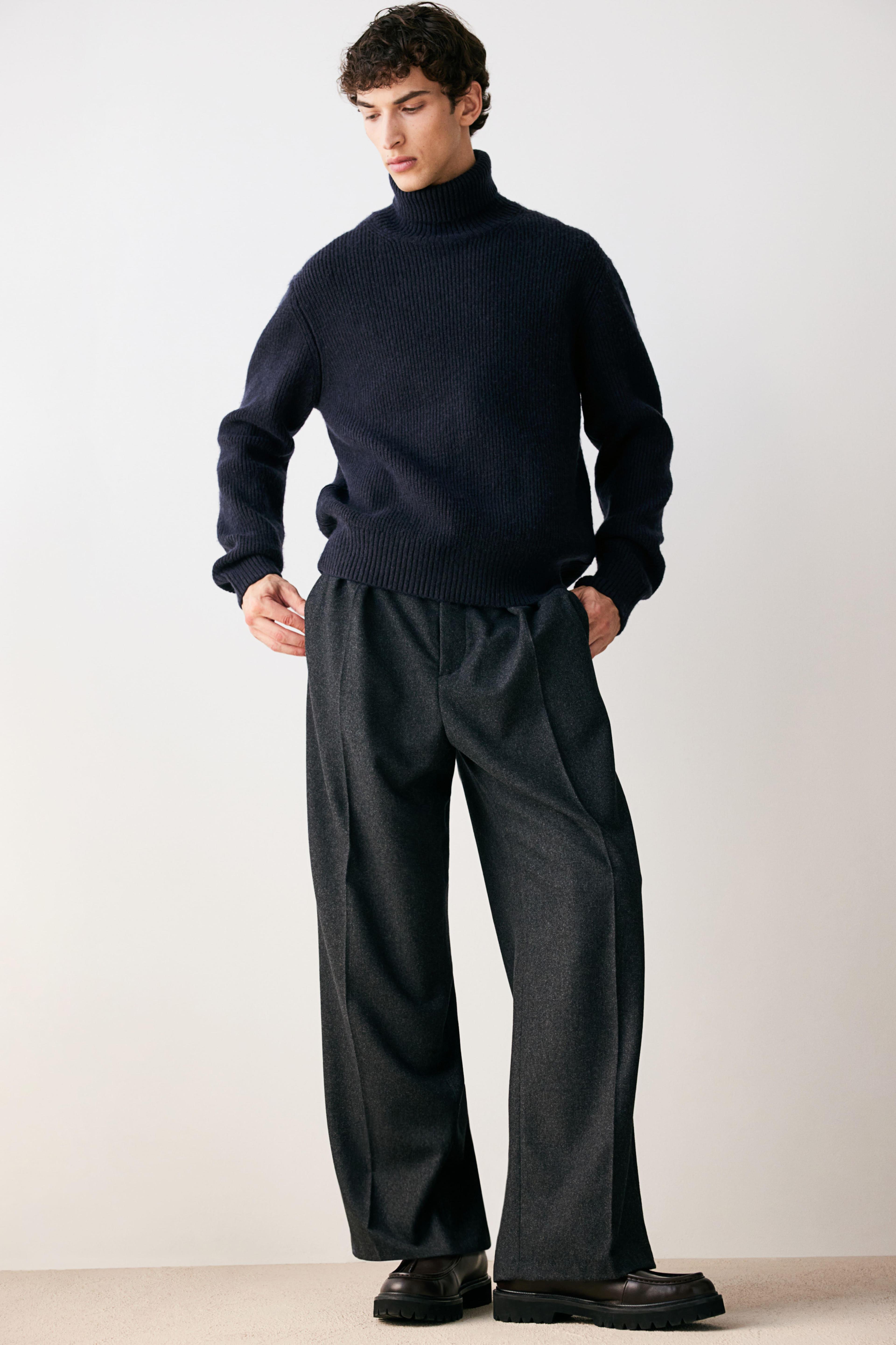 Regular Fit Turtleneck Sweater Product Image