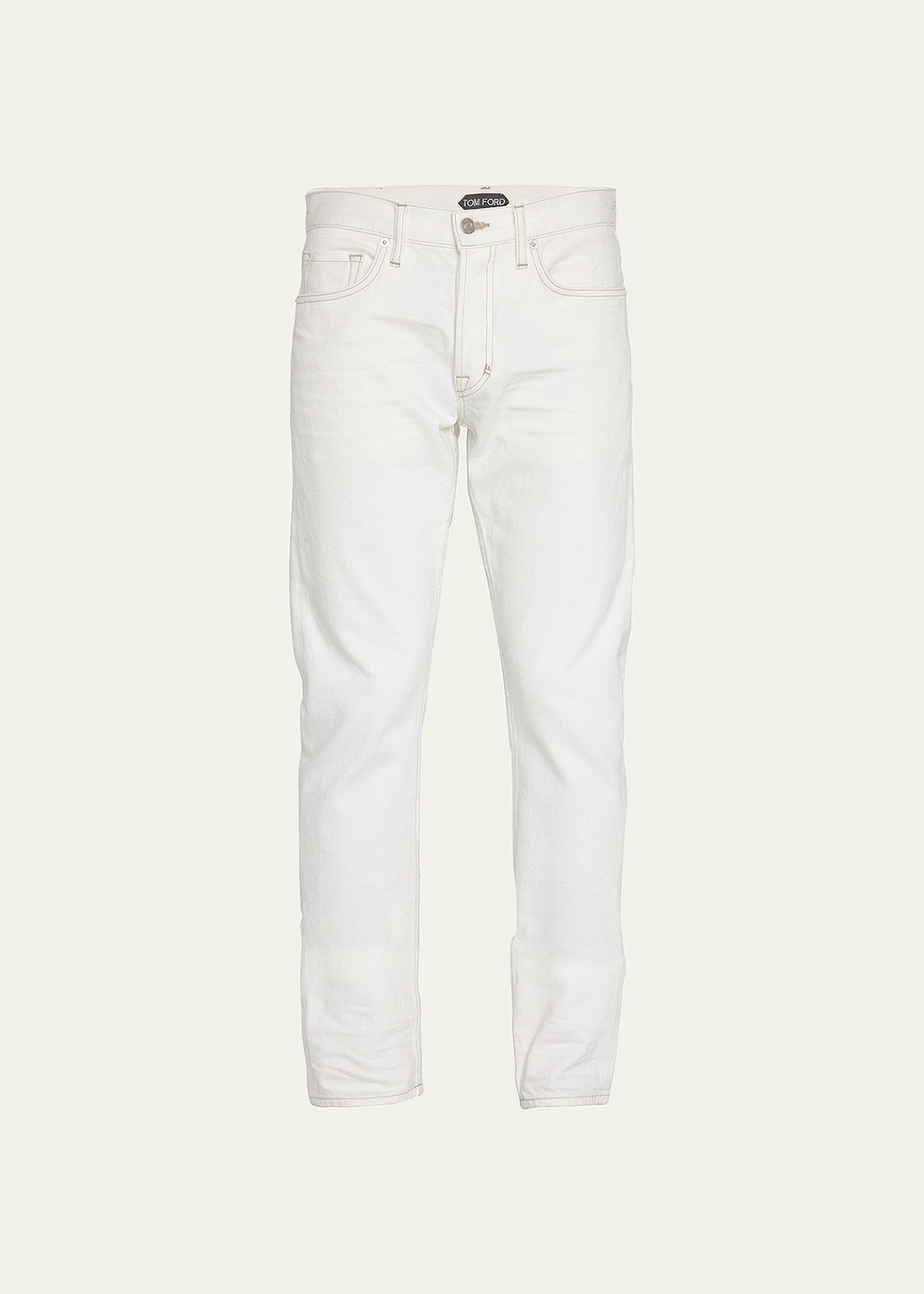 Mens 5-Pocket Garment Dyed Jeans Product Image