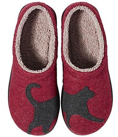 L.L.Bean Daybreak Scuff Motif 2 Cat Slippers Product Image