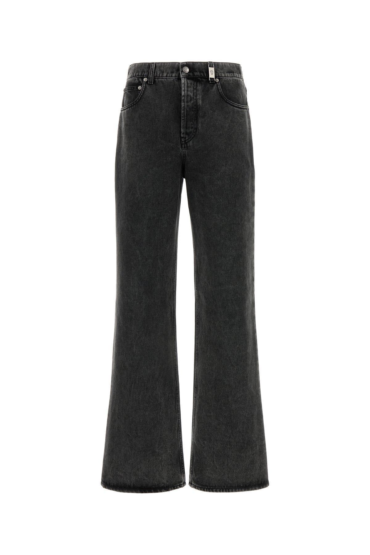 Low Rise Baggy Jean-52 Nd  Male In Blackwashed Product Image