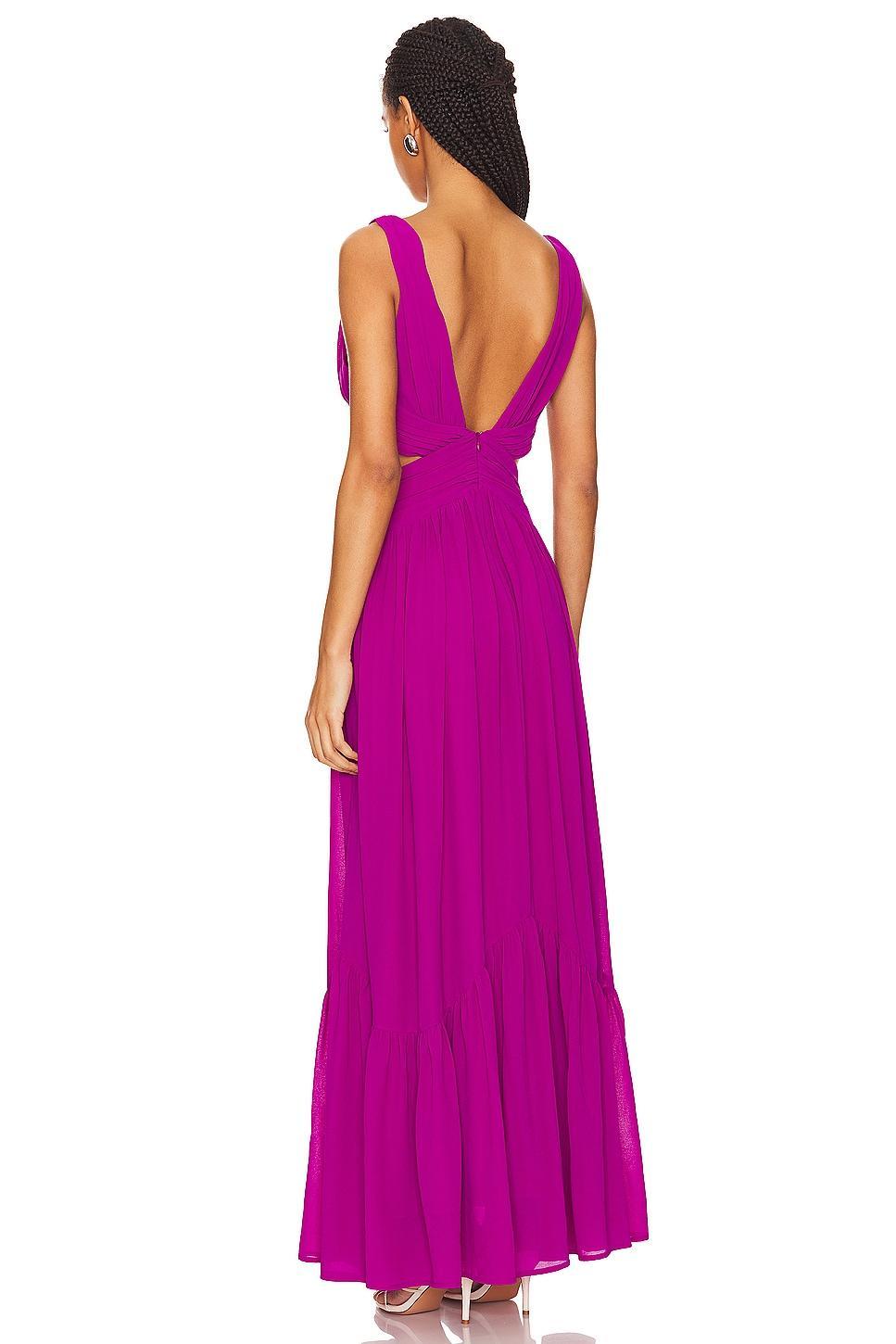 Headliner Maxi Dress Line & Dot Product Image