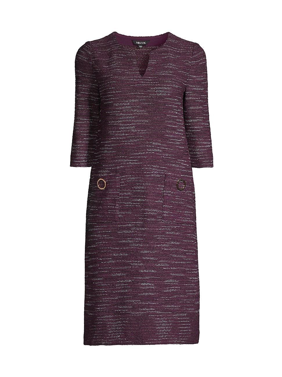 Misook Tweed Shift Dress Product Image