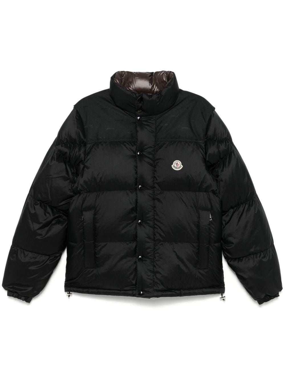 MONCLER Verone Reversible Jacket In Black Product Image