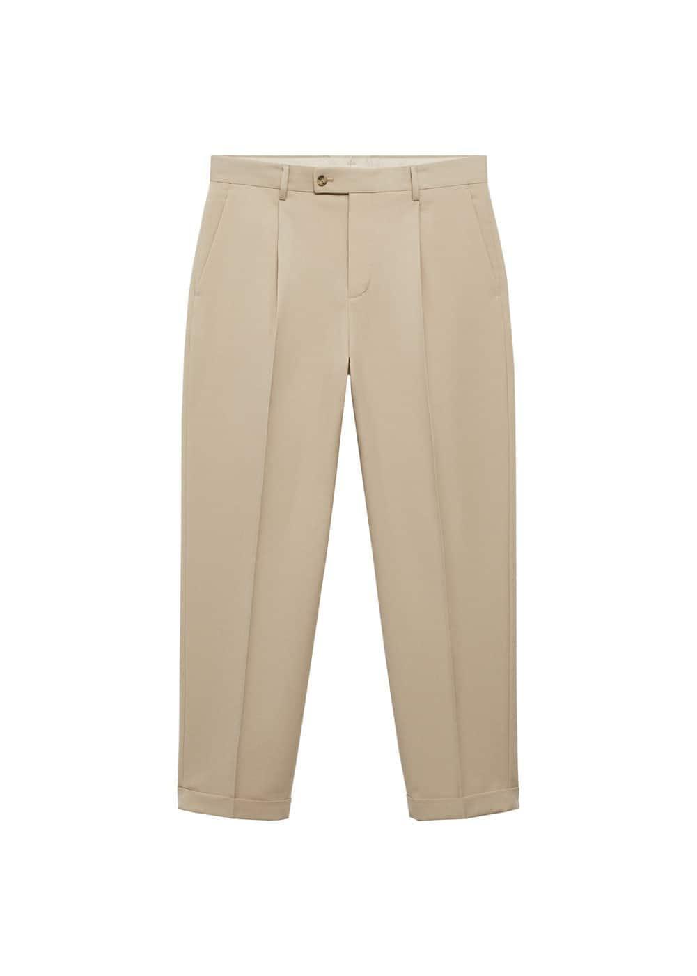 MANGO MAN - Regular fit suit pants beigeMen Product Image