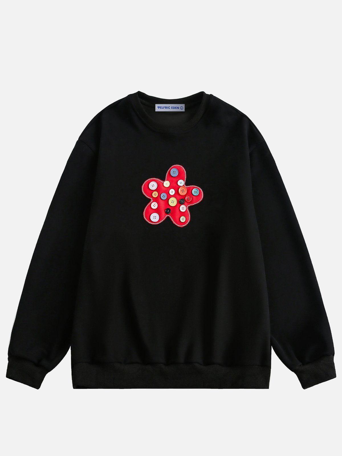 Aelfric Eden Button Star Sweatshirt Product Image