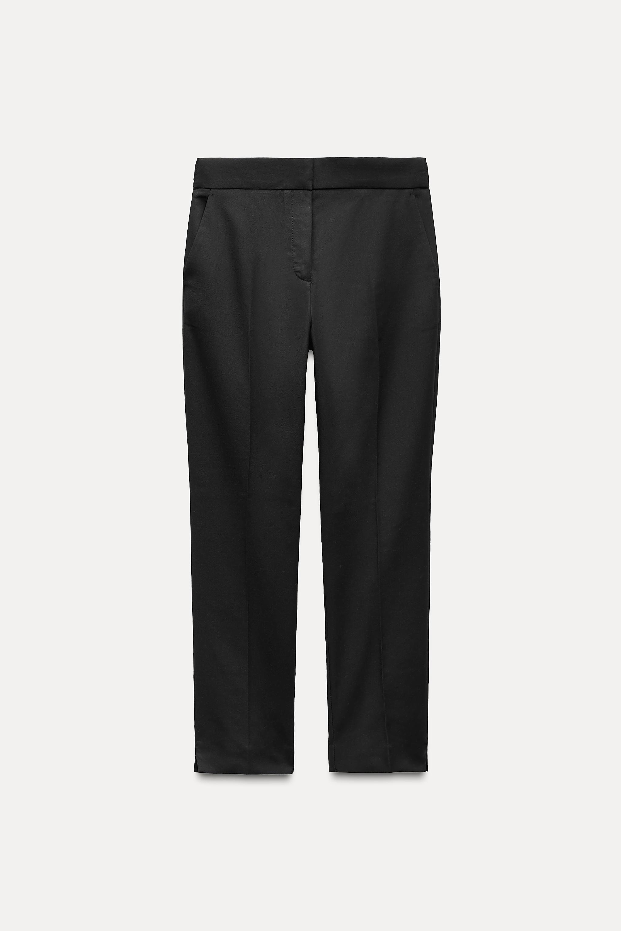 SOFT ANKLE-LENGTH PANTS Product Image