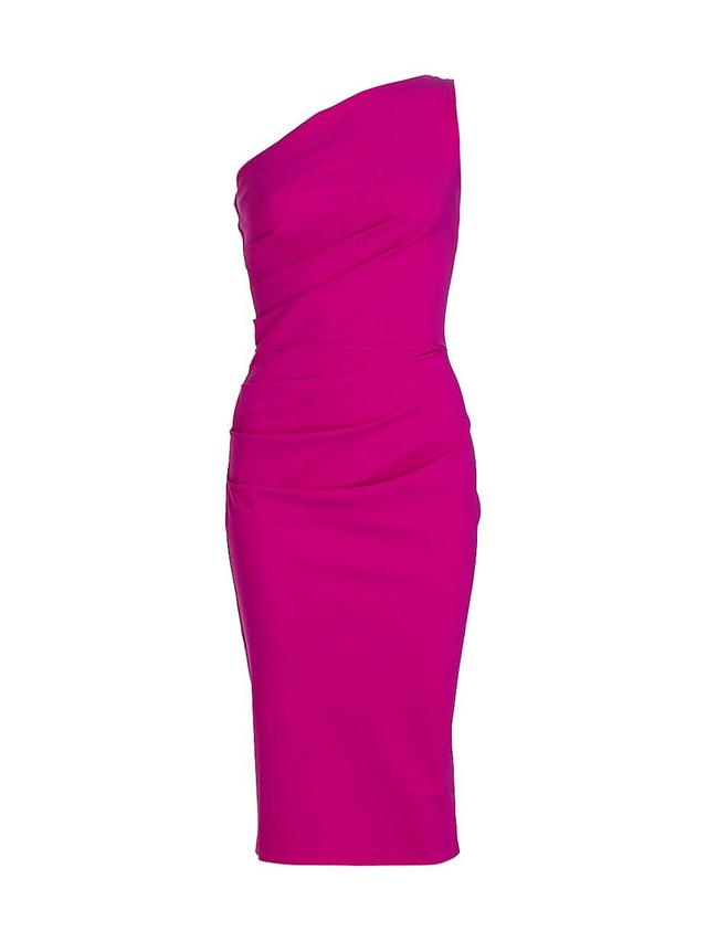 Womens Angelina One-Shoulder Cocktail Dress Product Image