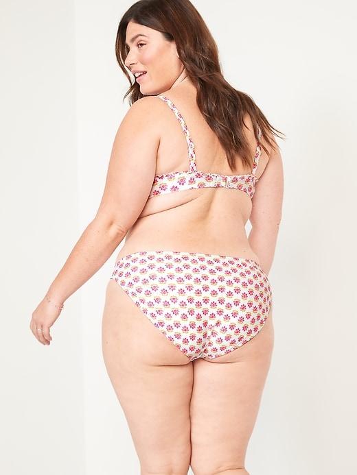 Mid-Rise Bikini Swim Bottoms Product Image