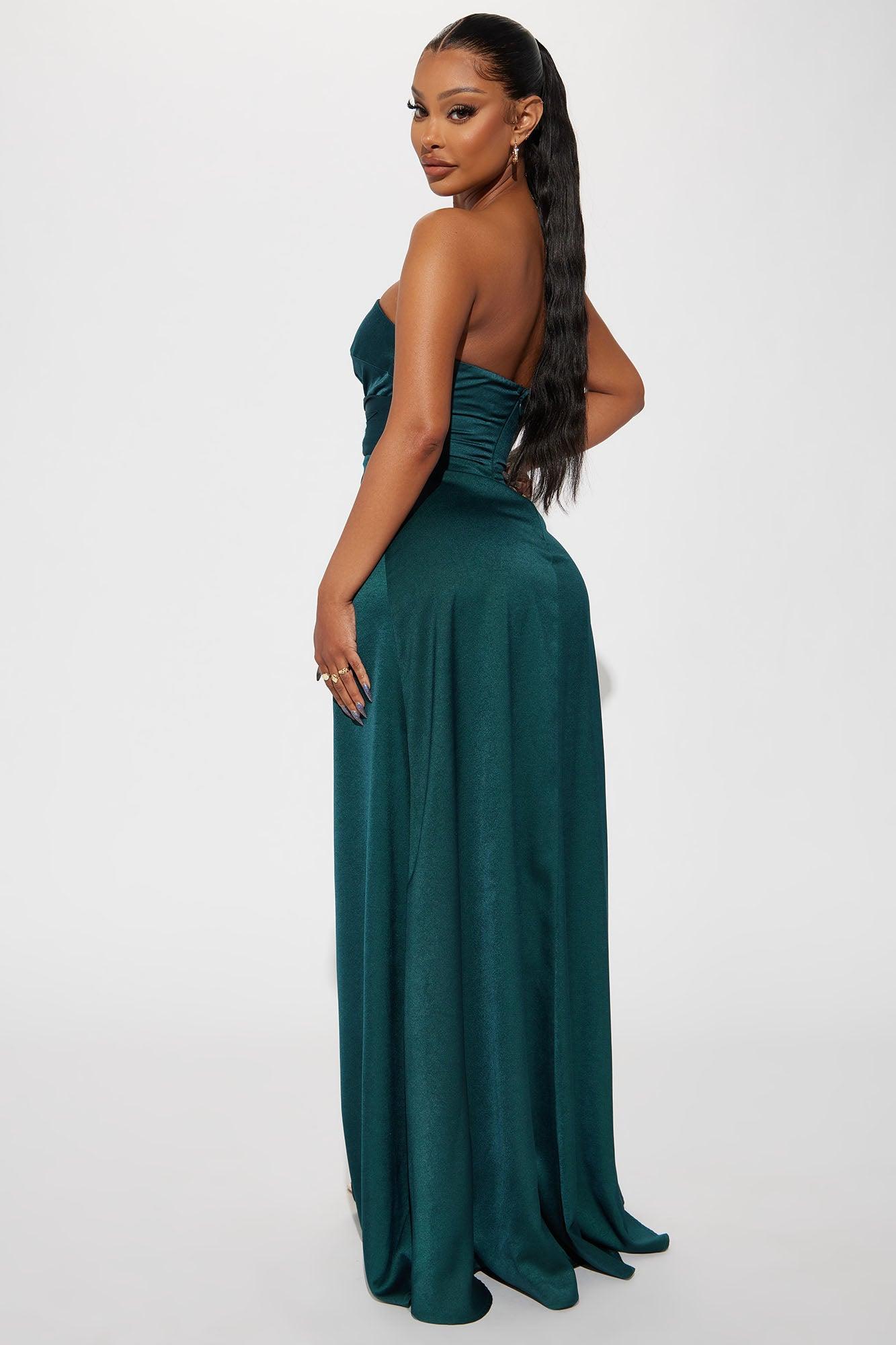 Alyssa Gown - Emerald Product Image