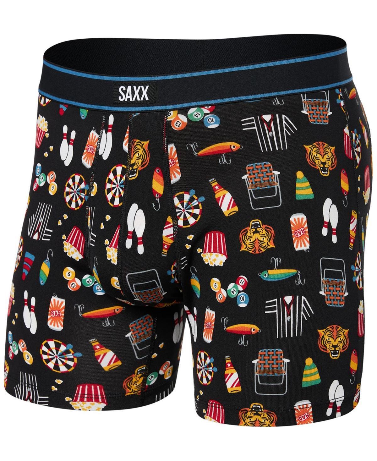 Saxx Mens Daytripper Moisture-Wicking Printed Boxer Briefs Product Image