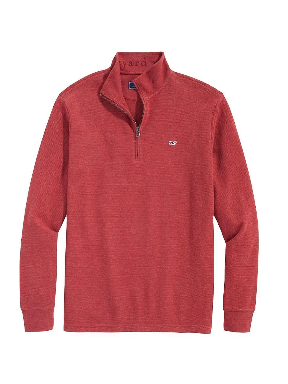 Mens Saltwater Quarter-Zip Sweater Product Image