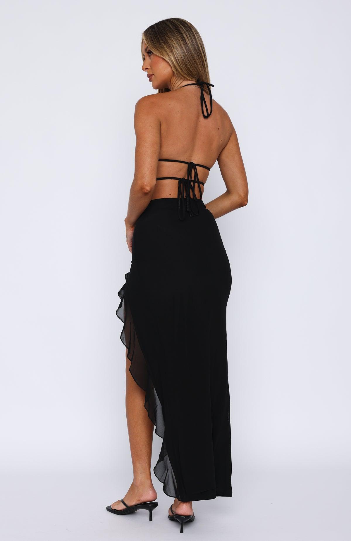 Day By Day Maxi Dress Black Product Image