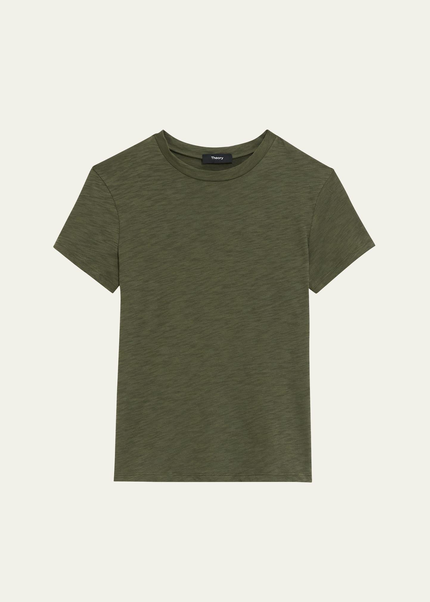 Womens Cotton Fitted T-Shirt Product Image