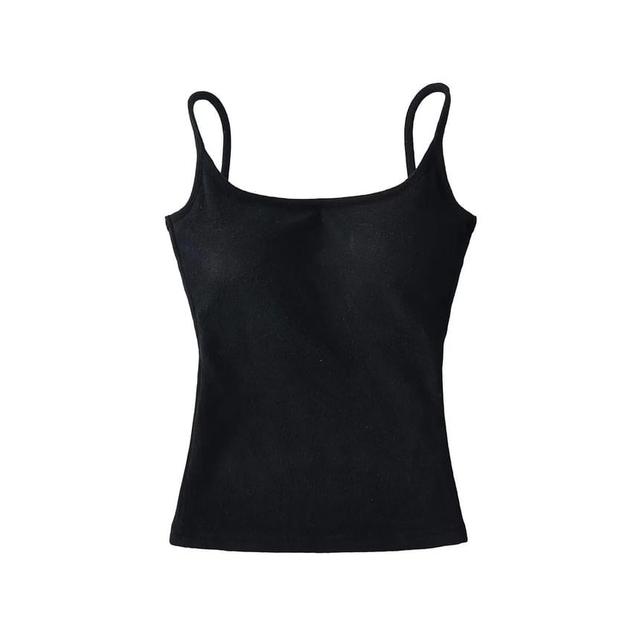 Plain Crop Camisole Top Product Image