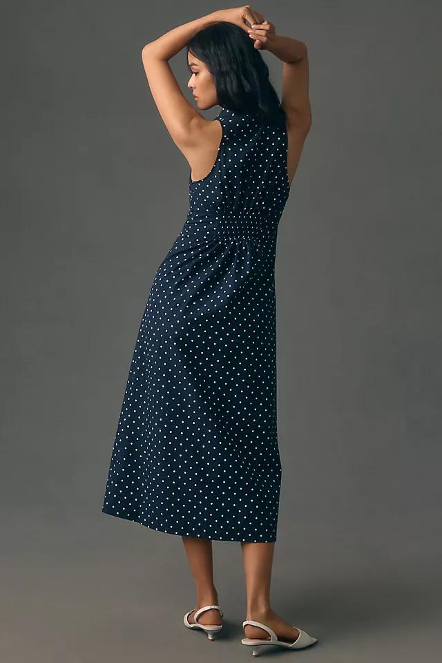 Maeve Halter Slim Midi Dress Product Image