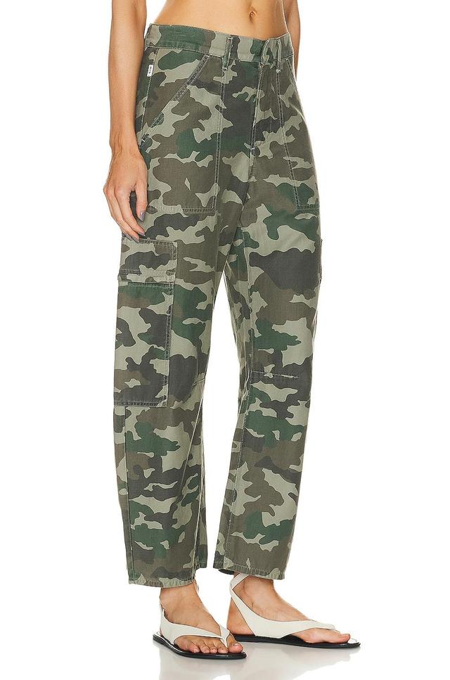 Citizens of Humanity Marcelle Camo Print Low Rise Barrel Cargo Pants Product Image