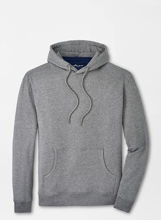 Peter Millar Mens Lava Wash Hoodie | Color: Gale Grey | Size: 3XL Product Image