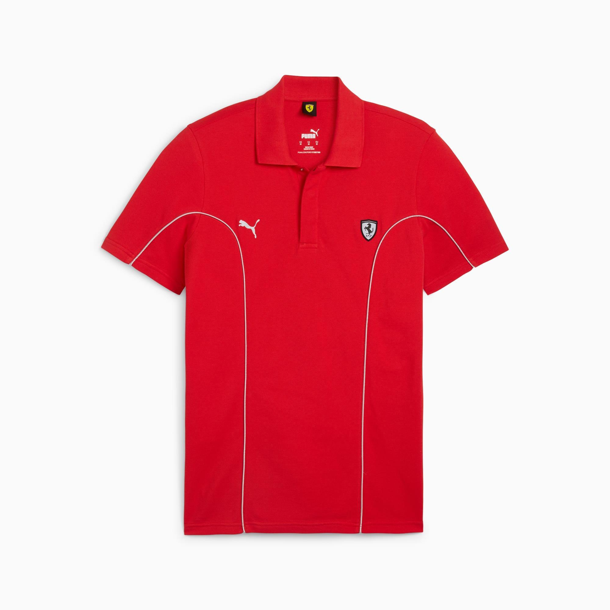 Scuderia Ferrari Style Men's Motorsport Polo Product Image