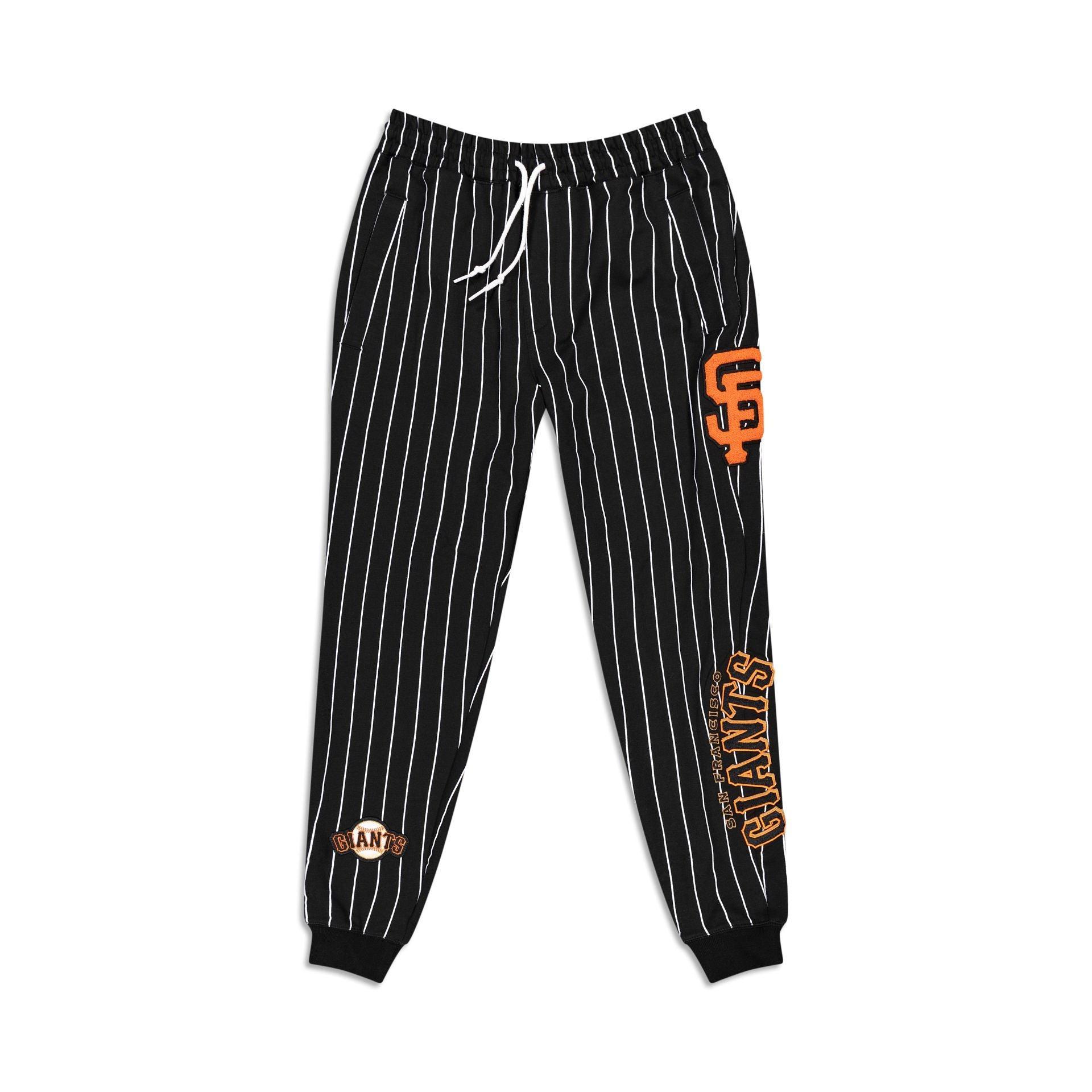 Atlanta Braves Logo Select Pinstripe Jogger Male Product Image