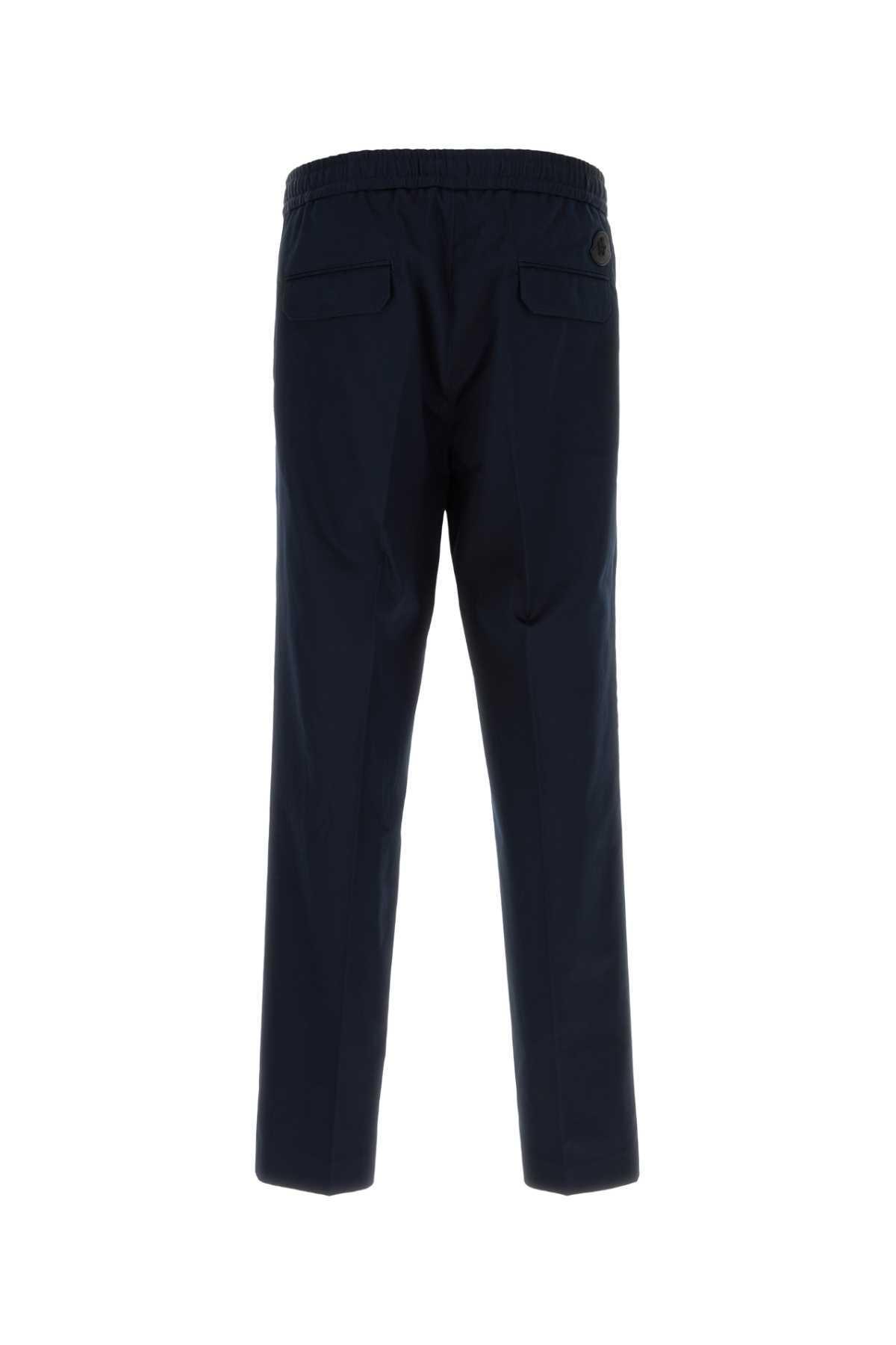 MONCLER Midnight Blue Cotton Pant Product Image